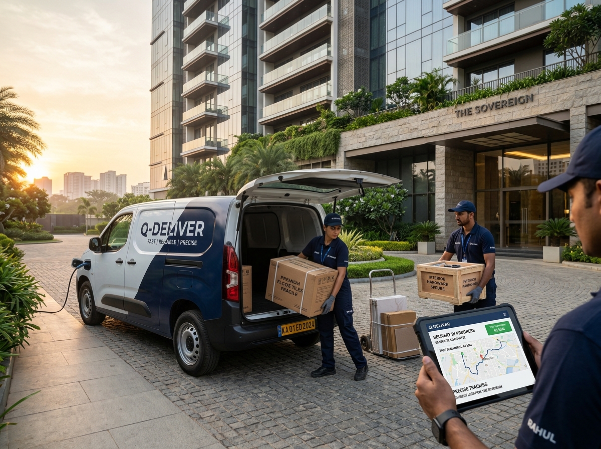 IntriHub 60-Minute Fast Logistics and Site Unloading