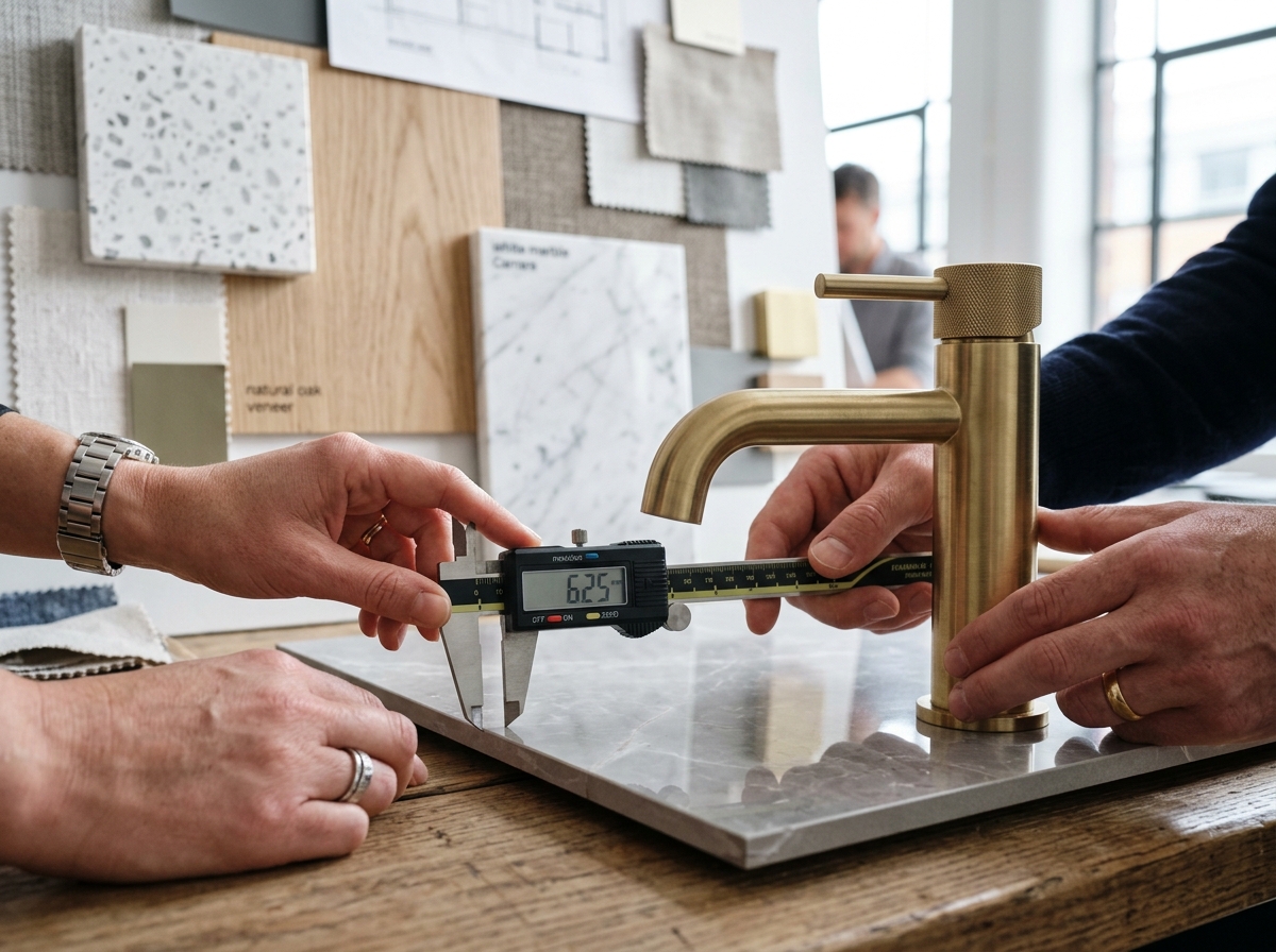 Precision Quality Testing of IntriHub Tiles and Designer Fixtures