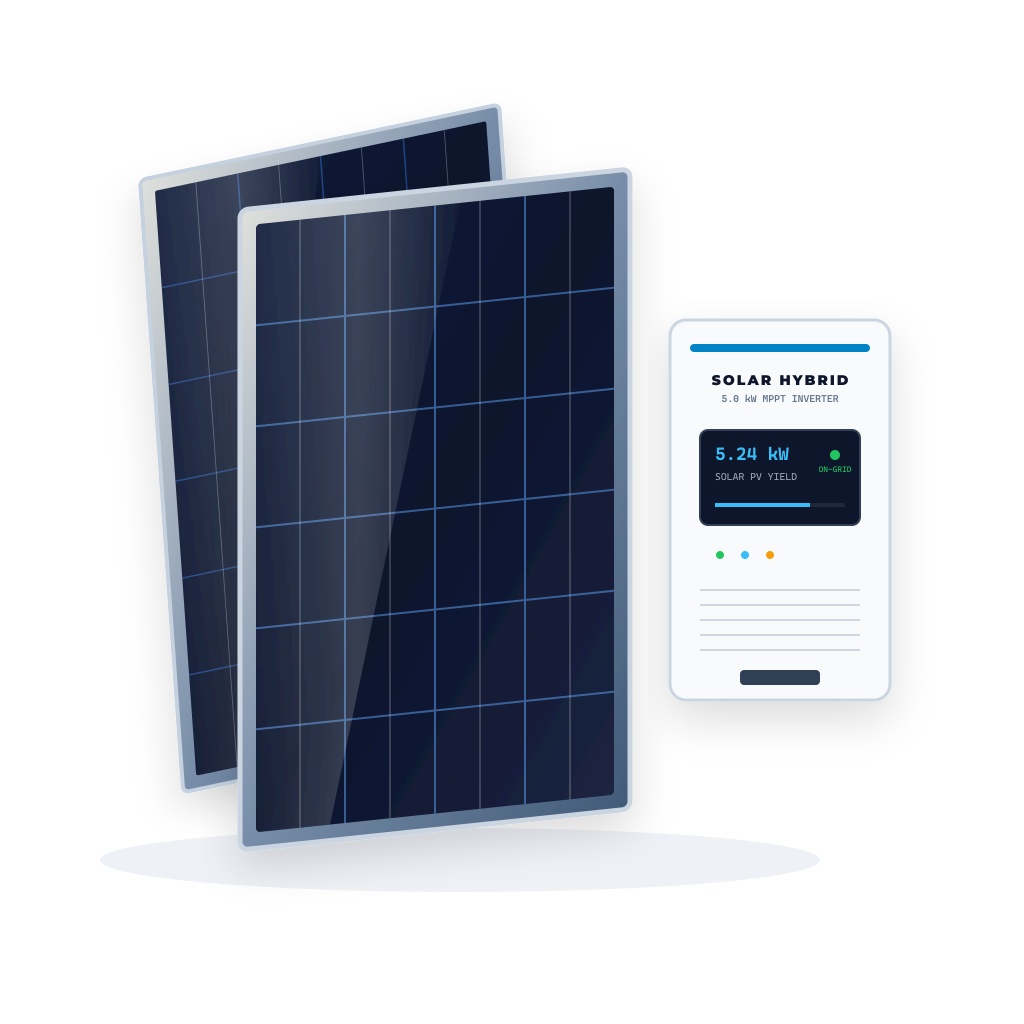 Luminous 540W Mono PERC Solar Panel