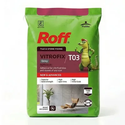 Roff T03 VFA Tile Adhesive, Grey, 20 Kg Bag 6% OFF