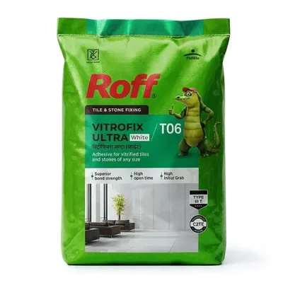 Roff T06 VFA Tile Adhesive, White , 20 Kg Bag 6% OFF