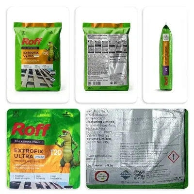 Roff T20 Extrofix Ultra Tile Adhesive, White, 20 Kg Bag 8% OFF thumbnail 2