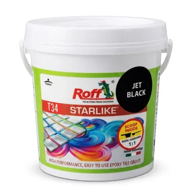 Roff T34 Starlike Epoxy Tile Grout 5kg thumbnail 2